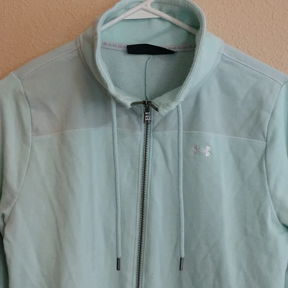 Women's Under Armour Full Zip Athletic Jacket Size S - Picture 2 of 8